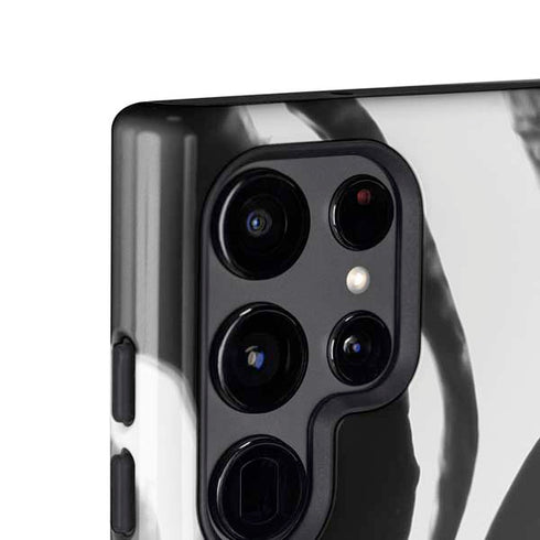 Black Marble Ink Galaxy S24 Ultra Impact Case