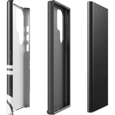 Black Marble Ink Galaxy S24 Ultra Impact Case