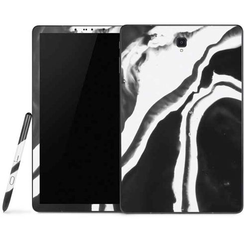 Black Marble Ink Samsung Galaxy Tab Skin