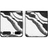 Black Marble Ink Galaxy Z Flip Skin