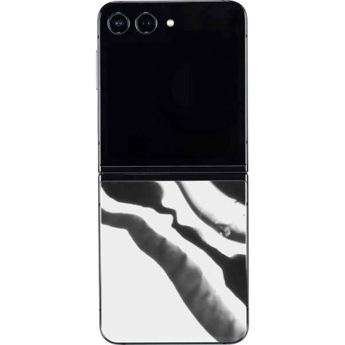 Black Marble Ink Galaxy Z Flip5 5G Skin