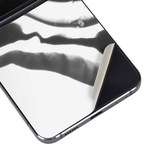 Black Marble Ink Galaxy Z Flip5 5G Skin