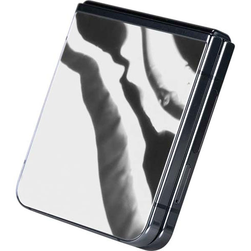 Black Marble Ink Galaxy Z Flip5 5G Skin
