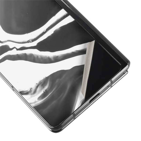 Black Marble Ink Galaxy Z Fold2 5G Skin