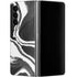 Black Marble Ink Galaxy Z Fold4 5G Skin