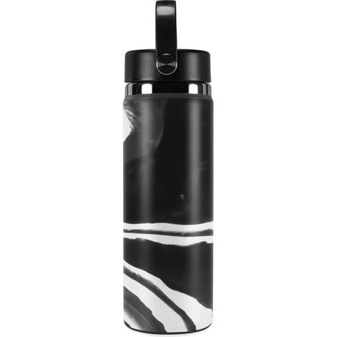 Black Marble Ink Hydro Flask 20oz Wide Mouth Skin