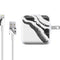 Black Marble Ink iPad Charger (10W USB) Skin