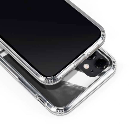 Black Marble Ink iPhone 11 Clear Case