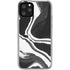 Black Marble Ink iPhone 11 Pro Clear Case