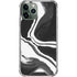 Black Marble Ink iPhone 11 Pro Max Clear Case