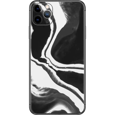 Black Marble Ink iPhone 11 Pro Max Skin