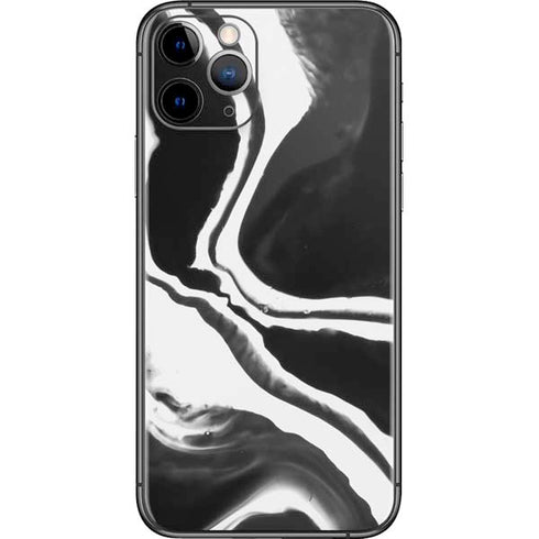 Black Marble Ink iPhone 11 Pro Skin