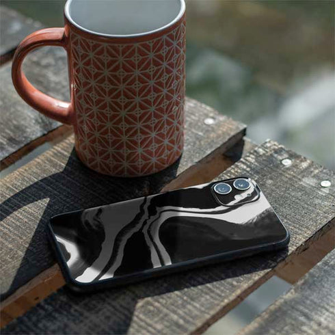 Black Marble Ink iPhone 11 Skin