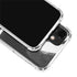 Black Marble Ink iPhone 12 Clear Case