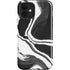 Black Marble Ink iPhone 12 Impact Case