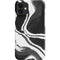 Black Marble Ink iPhone 12 Mini Lite Case