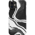 Black Marble Ink iPhone 12 Mini Lite Case