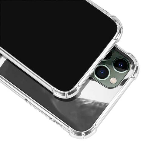 Black Marble Ink iPhone 12 Pro Clear Case