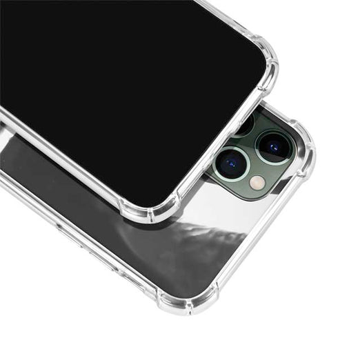 Black Marble Ink iPhone 12 Pro Max Clear Case