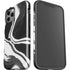 Black Marble Ink iPhone 12 Pro Max Impact Case