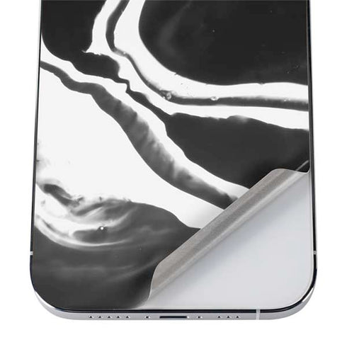 Black Marble Ink iPhone 12 Pro Max Skin