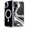 Black Marble Ink iPhone 13 MagSafe Case