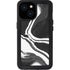 Black Marble Ink iPhone 13 Mini Waterproof Case