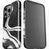 Black Marble Ink iPhone 13 Pro Impact Case