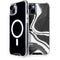 Black Marble Ink iPhone 14 Plus MagSafe Case
