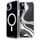 Black Marble Ink iPhone 15 Plus MagSafe Case