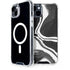 Black Marble Ink iPhone 15 Plus MagSafe Case
