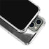 Black Marble Ink iPhone 15 Pro Max Clear Case