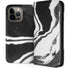 Black Marble Ink iPhone 14 Pro Max Folio Case