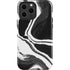 Black Marble Ink iPhone 15 Pro Max Impact Case