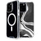 Black Marble Ink iPhone 15 Pro Max MagSafe Case