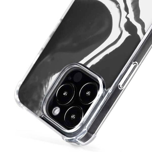 Black Marble Ink iPhone 15 Pro Max MagSafe Case
