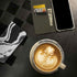 Black Marble Ink iPhone 15 Pro Max Folio Case