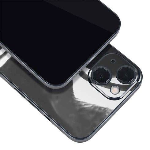 Black Marble Ink iPhone 15 Skin