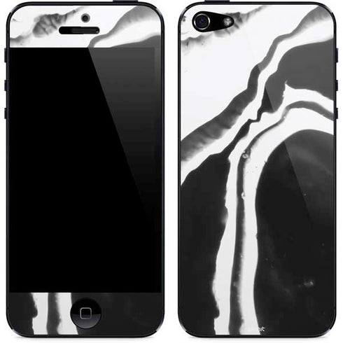 Black Marble Ink iPhone 5/5s/5SE Skin
