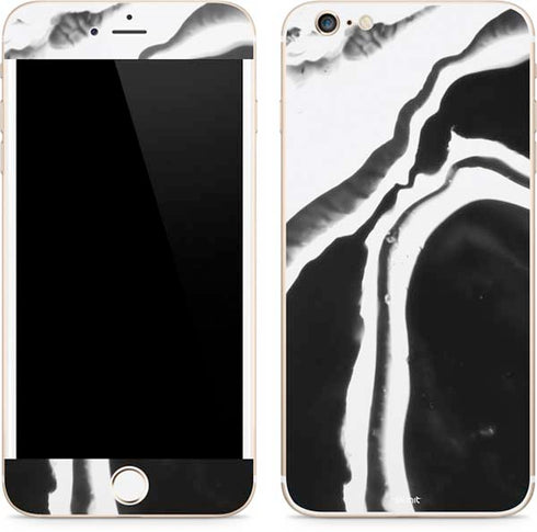 Black Marble Ink iPhone 6/6s Plus Skin