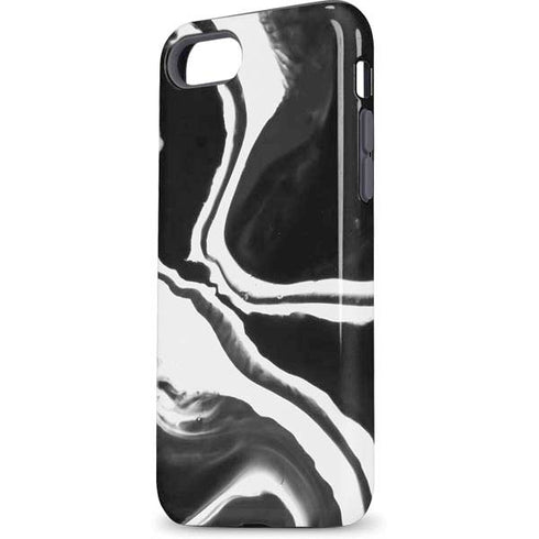 Black Marble Ink iPhone 7 Pro Case