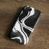 Black Marble Ink iPhone 8 Pro Case