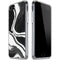 Black Marble Ink iPhone SE (2nd & 3rd Gen) Clear Case