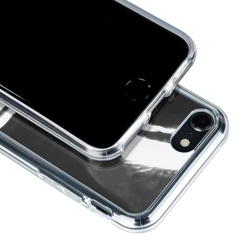 Black Marble Ink iPhone SE (2nd & 3rd Gen) Clear Case