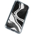 Black Marble Ink iPhone SE (2nd & 3rd Gen) Clear Case
