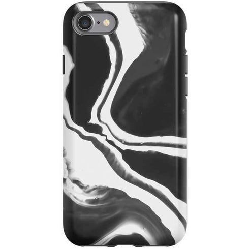 Black Marble Ink iPhone SE (2nd & 3rd Gen) Pro Case