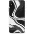 Black Marble Ink iPhone X Skin