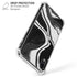 Black Marble Ink iPhone XR Clear Case