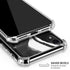 Black Marble Ink iPhone XR Clear Case