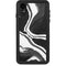 Black Marble Ink iPhone XR Waterproof Case